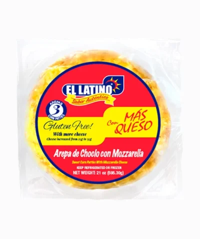Arepa de Choclo con Mozzarella 3pcs