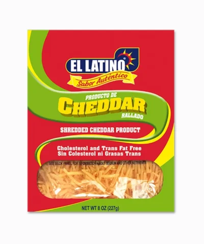 Cheddar Rallado 8oz