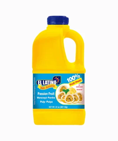 Maracuya 32oz No sugar added, 100% fruta natural, no preservativos