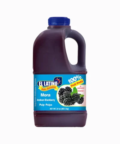 Mora 32oz No sugar added, 100% fruta natural, no preservativos